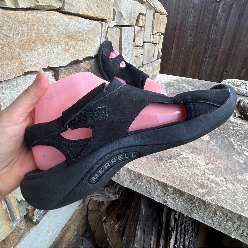 Merrell black comfort